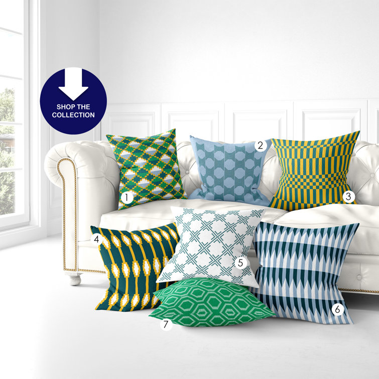 ULLI HOME Cotton Pillow Cover Wayfair